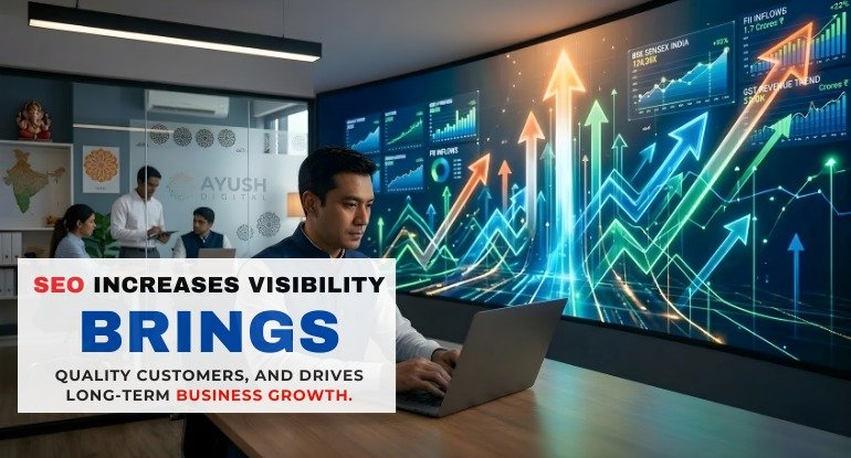 Benefits of SEO for Business Growth – A Complete Guide by Ayush Software Technology